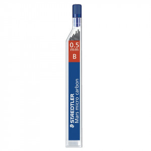 Mina creion mecanic Mars micro B 0,5mm 12/set Staedtler 250 05