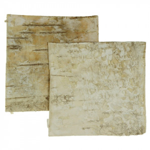 Scoarta copac natur 10x10cm 2/set Canea 97053-4