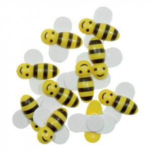 Albina lemn si plastic cu adeziv 2,5cm 10/set
