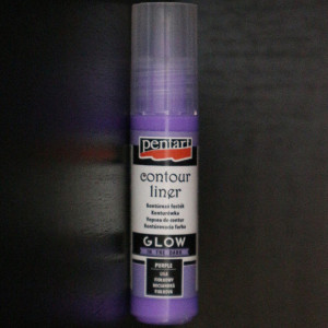 Contur liner fosforescent 20ml Pentart 1749-