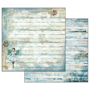 Hartie scrapbooking 30,3x30,5cm Stamperia SBB513