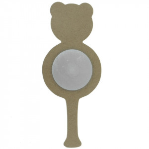 Oglinda mdf rotunda model ursulet 21cm
