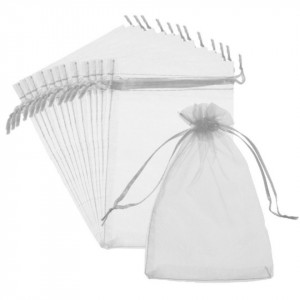 Saculet organza 8,5x9/11,5cm 50/set
