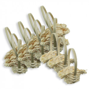 Cos rachita florentin cu toarta 8x4,5x4cm 15/set