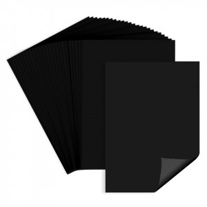 Hartie color neagra A4 80g 25/set Favini 63