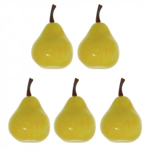 Para polistiren galbena 3,3x3,7cm 5/set