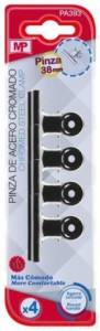 Clema de otel cromat 3,8cm 4/set MP PA393