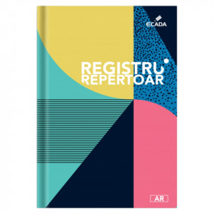 Registru repertoar matematica A4 96 file Ecada 87401AR