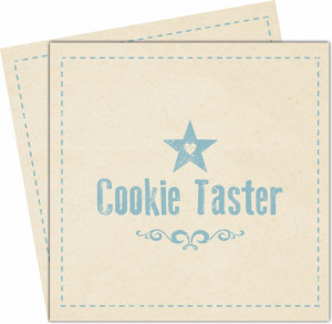 Servetel Cookie taster 33x33cm 2/set 3332272