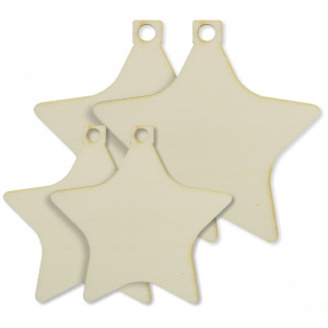 Stea placaj 2/set