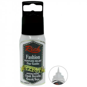 Vopsea textile efect 3D 60ml Rich BBOP-060