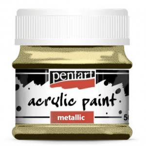 Acrilic metalizat 50ml Pentart