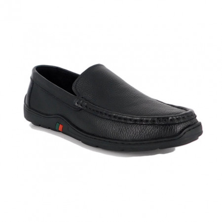 Mocasini Otter, model 8A, culoare neagra, talpa flexibila