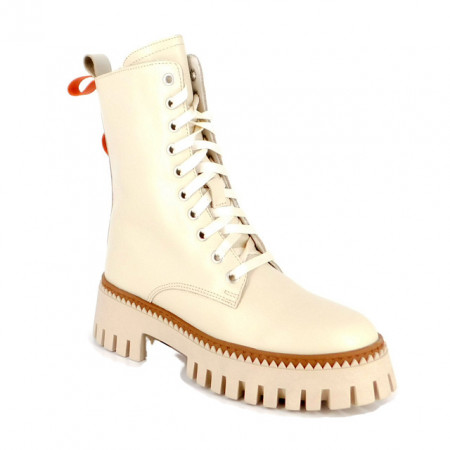 Ghete Anna Viotti, model 4460, culoare crem