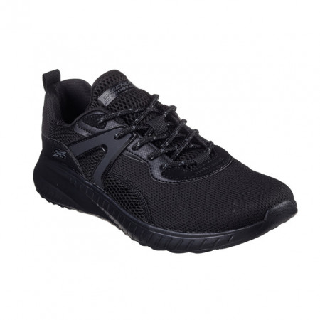 Pantofi Skechers Bobs Squad, talpa din spuma cu memorie, culoare neagra