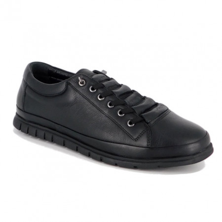 Pantofi Goretti, model 492, culoare neagra