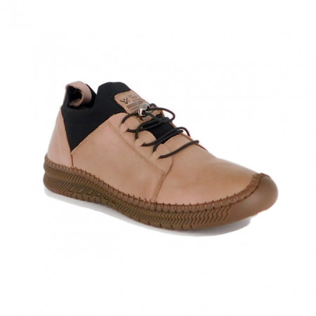 Pantofi Formazione, model 2051, culoare bej, talpa foarte flexibila