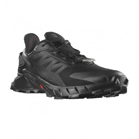 Pantofi Salomon Supercross 4, impermeabili,Gore-tex, culoare neagra