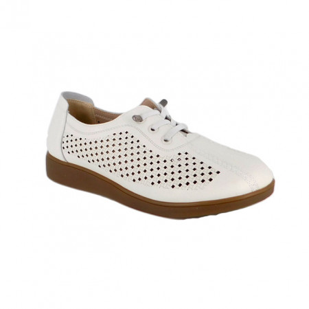 Pantofi Formazione, model 9038, culoare crem, talpa foarte flexibila