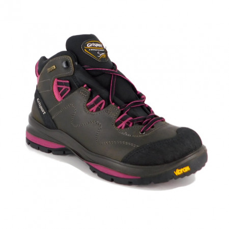 Ghete Grisport, model 12529 impermeabile, talpa Vibram, culoare gri cu mov