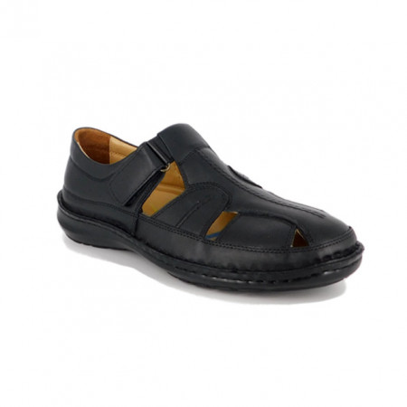 Pantofi Goretti, model 9991, culoare neagra