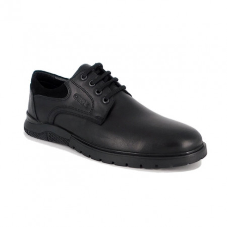 Pantofi Otter, model 555, culoare neagra, talpa flexibila