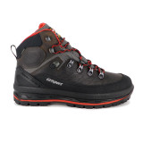 Bocanci Grisport, model 15011, impermeabili, talpa Vibram, culoare maro cu rosu