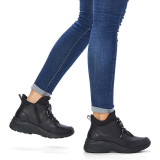 Ghete Remonte, model 6679, culoare neagra