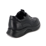 Pantofi Berliner, model 1128, culoare neagra, talpa foarte flexibila