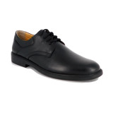 Pantofi Goretti, model 426, culoare neagra, talpa flexibila