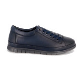 Pantofi Goretti, model 492, culoare albastru inchis