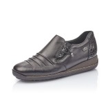 Pantofi Rieker 44254, impermeabili, culoare neagra