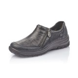 Pantofi Rieker L7152, impermeabili, culoare neagra