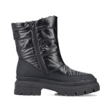 Apreskiuri Rieker, model Y9380, impermeabile, imblanite, culoare neagra