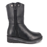 Ghete C182877, imblanite, culoare neagra