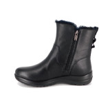 Ghete Pass, model 30013, imblanite, culoare neagra