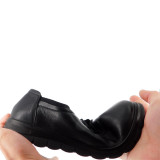 Pantofi Berliner, model 19093, culoare neagra, talpa foarte flexibila