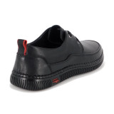 Pantofi Otter, model 022, culoare neagra, talpa flexibila