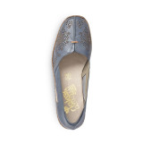 Pantofi Rieker, model 41396, culoare albastra