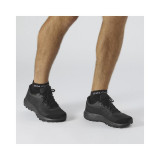 Pantofi Salomon Trailster 2, impermeabili, Gore-tex, culoare gri cu negru