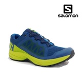 Pantofi Salomon XA Elevate, culoare albastra cu galben