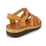 Sandale Anna Viotti, model 1017, culoare maro