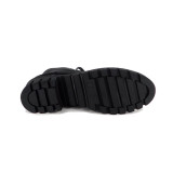 Ghete Anna Viotti, model 3325, culoare negru cu albastru