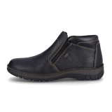 Ghete Rieker, model 05173, impermeabile, blana naturala, culoare neagra