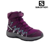 Ghete Salomon XA Pro 3D Winter, pentru iarna, impermeabile, culoare mov