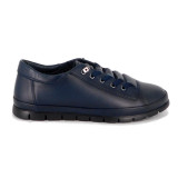 Pantofi Anna Viotti, model 173, culoare albastru inchis