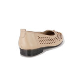 Pantofi Formazione, model 7029, culoare bej, talpa foarte flexibila