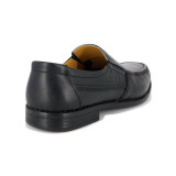 Pantofi Goretti, model 162, culoare neagra, brant cu gel