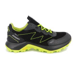 Pantofi Grisport, model 14701, impermeabili, talpa Vibram, culoare negru cu verde