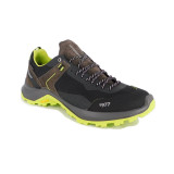 Pantofi Grisport, model 14707, impermeabili, talpa Vibram, culoare gri cu verde